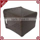 Durable Waterproof pe Rattan Handmade Woven Baskets for Laundry Storage thumbnail-6