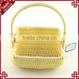 Wholesale Fruit Packing Basket Small Plastic Wicker Baskets With Handles thumbnail-2