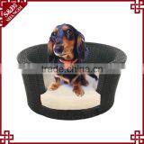 Professional High Quality Dog Beds Manufacturer Wholesale Rattan Dog Bed thumbnail-1