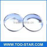 Zone Tech 4x 2" Round Stick On Rear-view Blind Spot Convex Wide Angle Mirrors thumbnail-2