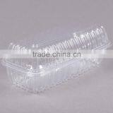 Clamshell Clear Hinged Lid Plastic Hoagie Container thumbnail-3