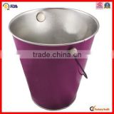 wholesale glossy custom design chemical tin bucket