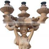 Marble Antique Statue Lamp for Sale thumbnail-4