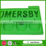 FDA Personalized Apple Shape Silicone Ice Cube Tray,Ice Cube Tray thumbnail-4