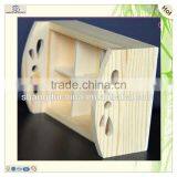 Unfinished Laser Cut Wood Craft Bed Tray thumbnail-4