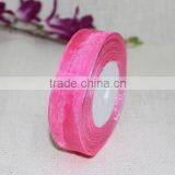 Hot Sale Plain Edge Snow Organza Christmas Ribbon Roll thumbnail-2