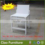 Light bar chair outdoor furniture aluminium frame bar stool