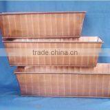 Brushed Copper Window Planters thumbnail-1