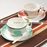 Ceramic Cup & Saucer, Cup Saucer Set, Coffee Set thumbnail-5