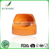 Reasonable price Hot design Cheap bamboo fiber square pet bowl