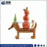 Custom Halloween Pumpkin Funny Dog Statue thumbnail-1