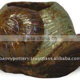 Vietnam Clay Animal Planter thumbnail-1