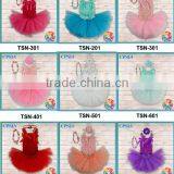 Red Christmas Baby Clothing Lace Top & Skirt & Headband & Necklace Set Wholesale Children's Boutique Clothing thumbnail-1