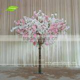 GNW BLS034-2 Artificial Magnolia Tree Silk Flowers With Fiberglass Stand For Sale thumbnail-6