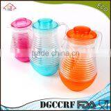 NBRSC Set of 5 Pcs Plastic ps Cold Water Jug Spiral Drinking Water Kettle Tea Pot Water Jug With Cups thumbnail-2