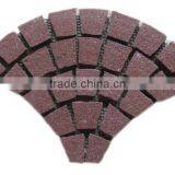 Fanned Paving Stone Cheap Driveway Paving Stone Fan Shape Granite Paving Stone