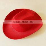 Hot Sale New Fashion High Quality Products Eco Friendly Durable Wool Felt Red Hat Made in China thumbnail-1