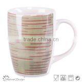 Embossed Handpainting New Design Stoneware Coffee Mug thumbnail-4
