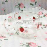 150ml Heat Resistant Glass Coffee Tea Cup With Handle thumbnail-1