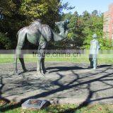 Camel Contemplating a Needle