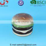 Special Design Ceramic Hamburger Money Box, Creative Coin Bank for Kids Gift thumbnail-3