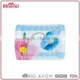 Supermarket Advisting Matte Color 14" Lotus Print Melamine Tray thumbnail-1