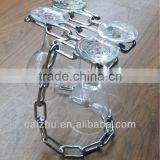 Hot Selling Chain Wine Glass Holder Rack and Stand
