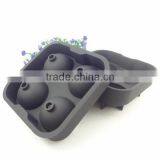 FDA 4 Sphere Ice Balls Mold Christmas Silicone Ice Cube Tray thumbnail-4