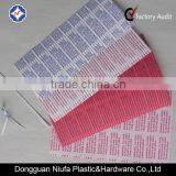Red Logo Printed Gang Paper Coated Twist Tie for Food Packing thumbnail-4