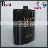 100ml High Quality Square Perfume Cosmetic Bottle Black Glass Logo Hot Stamping Screen Printing Bottle Glass China Suppliers thumbnail-2