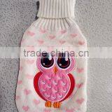 Good Quality Hot Water Bag With Knitted Cover Charming Owl thumbnail-4