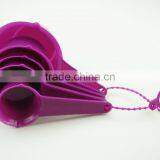 47064 Set of 5 Pcs Plastic Kitchen Baking Measuring Measure Spoon Cup Set NEW thumbnail-5