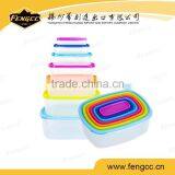 Promotional Gift Rainbow Rectangle Food Storage Container Lunch Box thumbnail-1