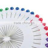480pcs/Set Multi Colour Round-Head Fau Pearl Decorating Pin Dressmaking Sewing Pin Craft Tool thumbnail-4