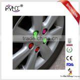 Car Styling 20pcs Silica Gel Green Wheel Nuts Covers Protective Bolt Caps Hub Screw Protector 19mm thumbnail-1