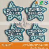Super Seller Letter Iron-on Embroidered Star Patches for Clothes thumbnail-1