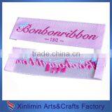 High Quality Low MOQ Woven Charm Clothing Label thumbnail-4