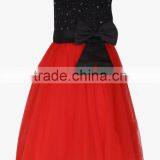 Kids Childern Party Frocks Designs Dress With Embellishments Gril Dresses Wholesale Children's Boutique Clothing HSD5619 thumbnail-1