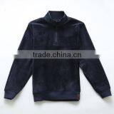 Hot Sale Men Half Zip Fleece Jumper Golf Hoodies Man Fleece Jacket thumbnail-5