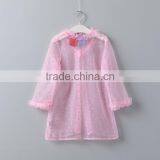 2017 Wholesale Cheap Girls Net Cape Dress Sun Protective Clothing for Little Girls thumbnail-2