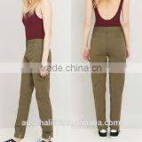 New Arrival Custom Lady Popular Khaki Funny Cargo Trousers thumbnail-6