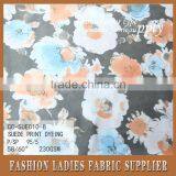 New Design Suede Print Dyeing With Florals for Girl's Garment thumbnail-4