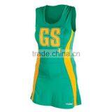 Plus Size Sublimated Custom Girl Sex Netball Jersey and Netball Dresses Skirts With Bibs