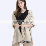 CX-B-P-68K Hot Winter Women's Thick Warm Fur Pashmina Cashmere Stole Scarves Shawl Wraps thumbnail-2
