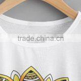 2017 Hot Sale OEM Wholesale New Style Custom Clothes Fashion White Boutique Short Sleeve Kids Printed t Shirt thumbnail-4