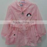 Girls Pink Color Wind Proof Coat for Summer thumbnail-1