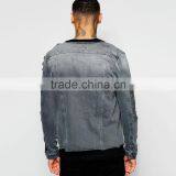 Cool Ripped Cheap Windbreaker Jacket With Button for Men 2016 thumbnail-2