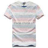 Colorful Striped no Design T-shirt for Men thumbnail-1