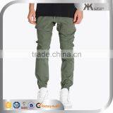 Solid Men Track Pants, Baggy Harem Pants, Man Elastic Leg Opening Jogger Pants thumbnail-2