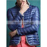 2015 China Factory Fashion Blue Downproof Outdoor Duck Mens Down Jacket thumbnail-3